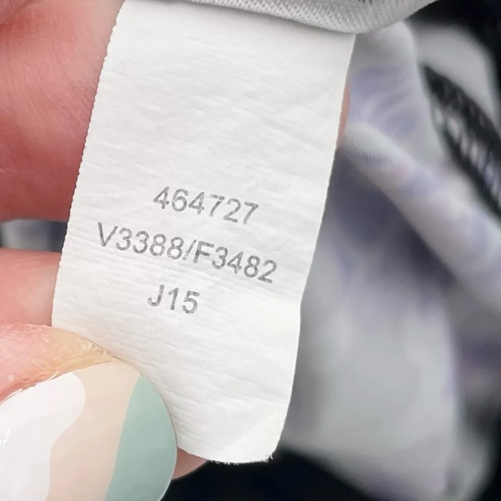 Lands' End Women's Tankini Top Size 4 Petite Blue Purple Paisley Print Underwire - Image 8