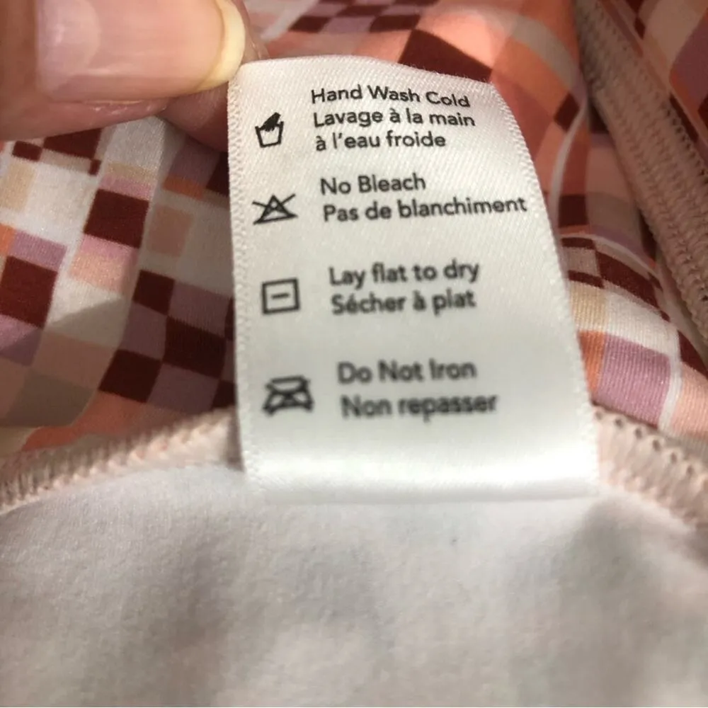 L*Space Aim High Crop Top in Block Party Print Large NWT - Image 8