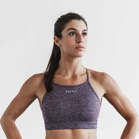 NWT NOBULL Women’s High-Neck Sports Bra - XS - Lavender Heather - Image 5