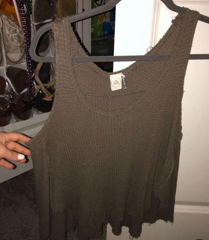 Olive Green Tank  - Image 4