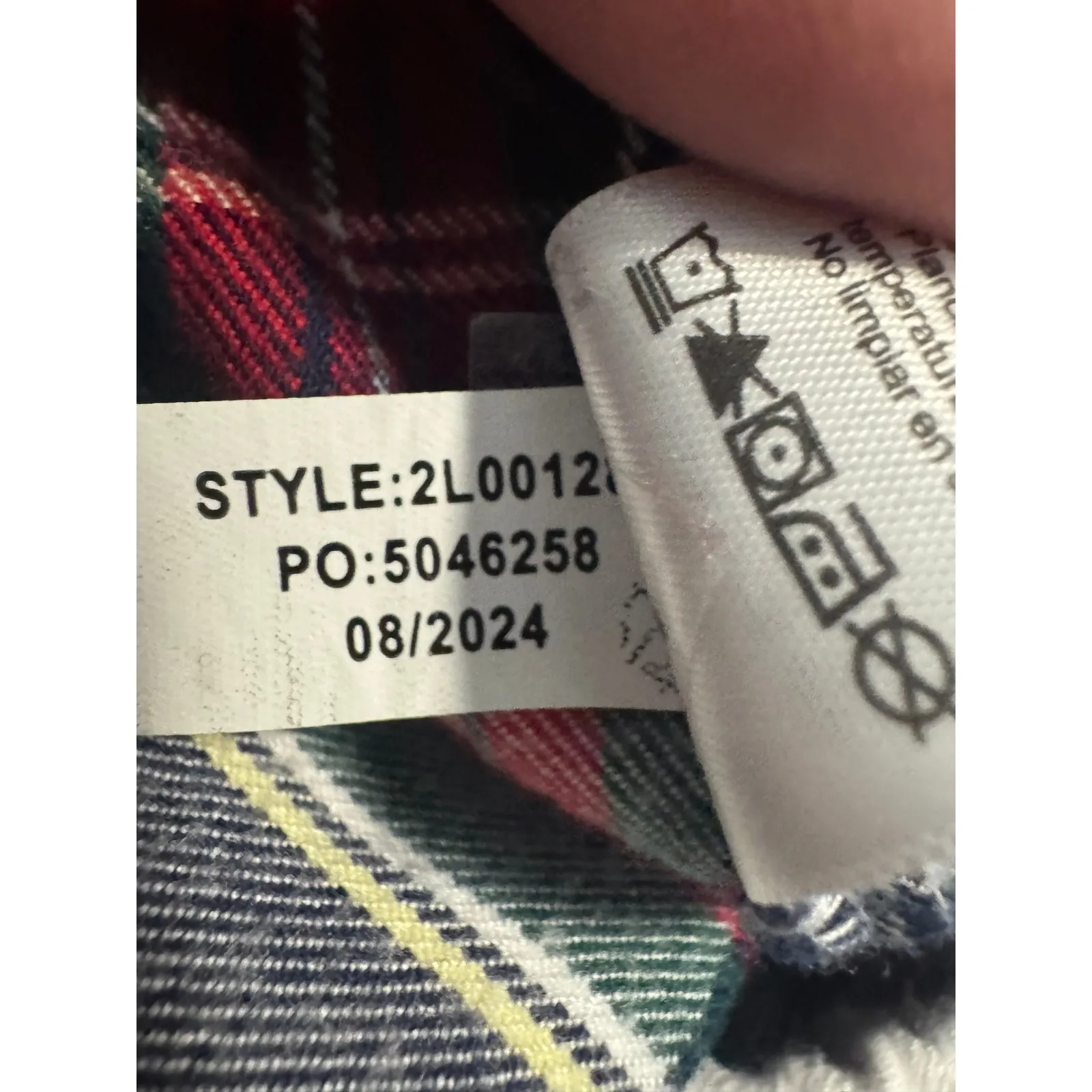 Vineyard Vines Flannel Plaid Pajama Set – Size Small – Holiday Tartan Plaid - Image 7