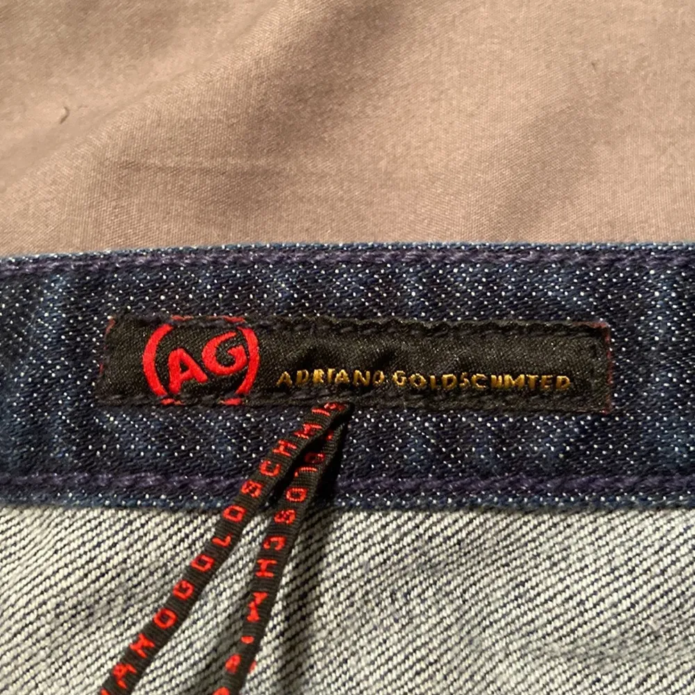 AG Adriano Goldschmeid Casablanca Dark Denim Straight Leg Jeans - Image 7