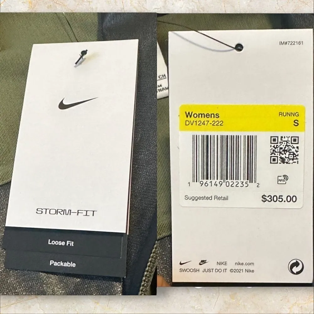 Nike Storm-FIT Run Division Women’s Full-Zip Hooded Jacket Size Small DV1247-010 - Image 13