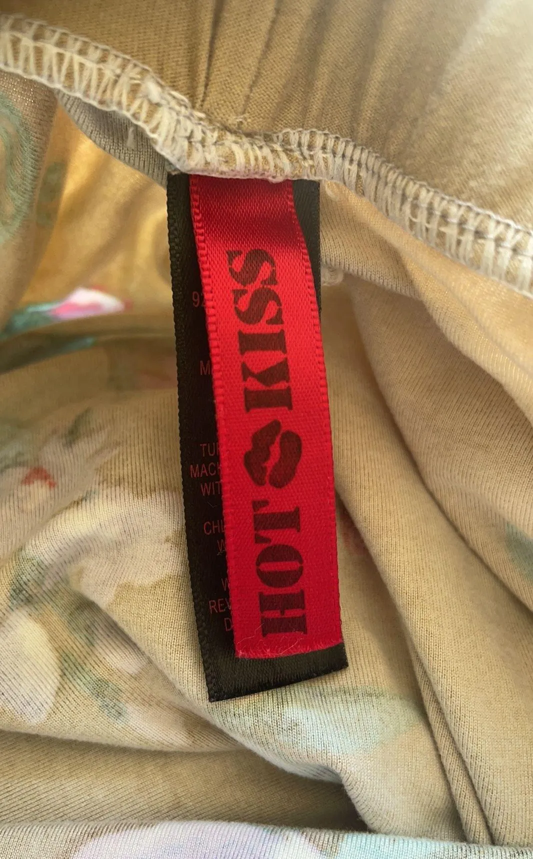 Floral Wrap Open Leg Palazzo Pants - Image 4