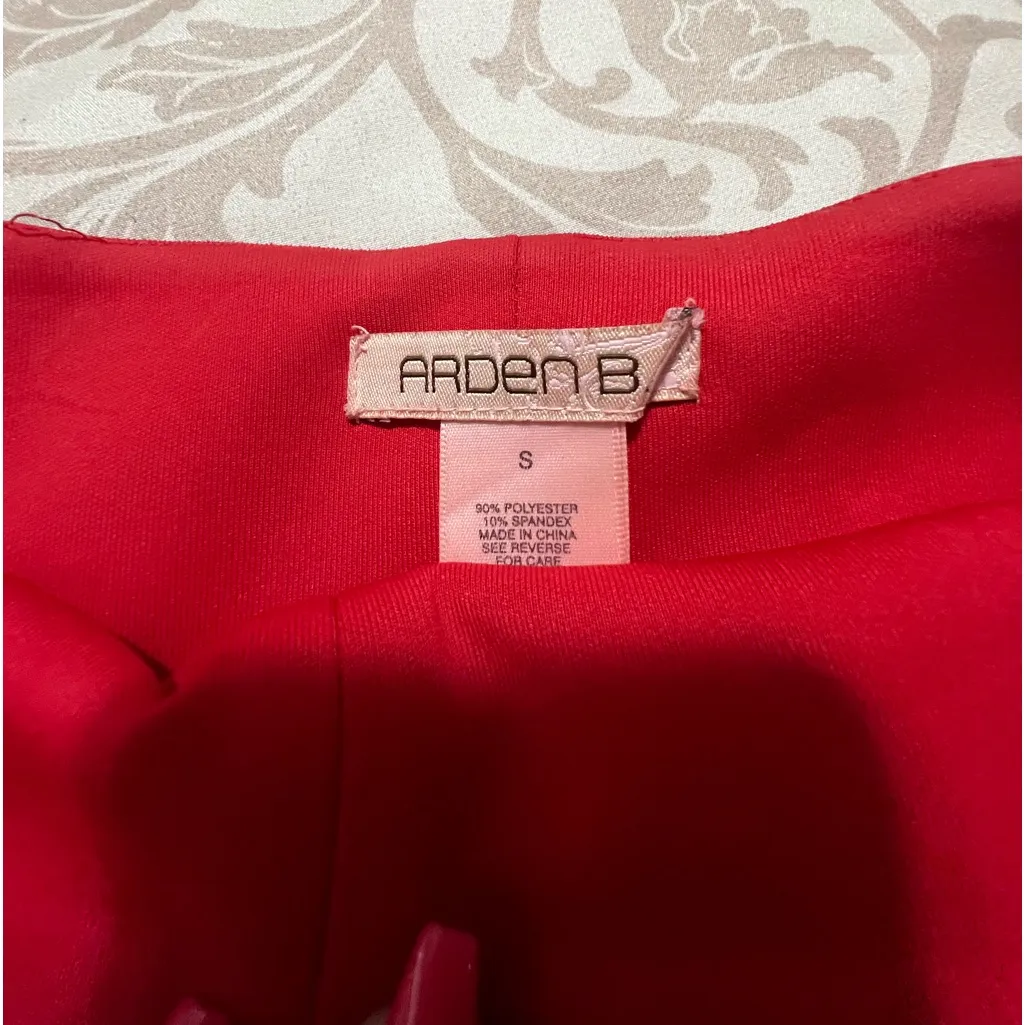 Candy apple red Arden B slimming pencil skirt. Like new! Nice, Flattering fit - Image 2