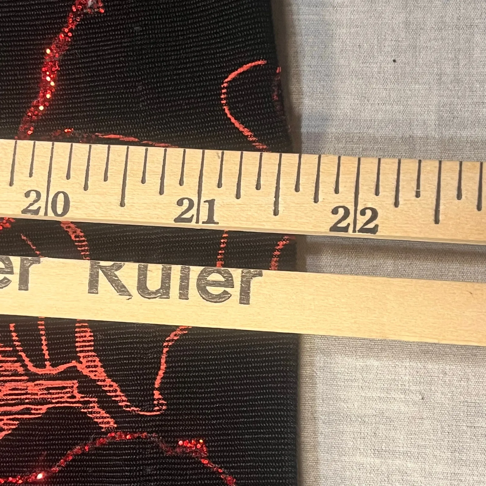 Alex Evenings Red Floral Mush Glitter Tank Top Small Party Elegant Dressy Women - Image 6