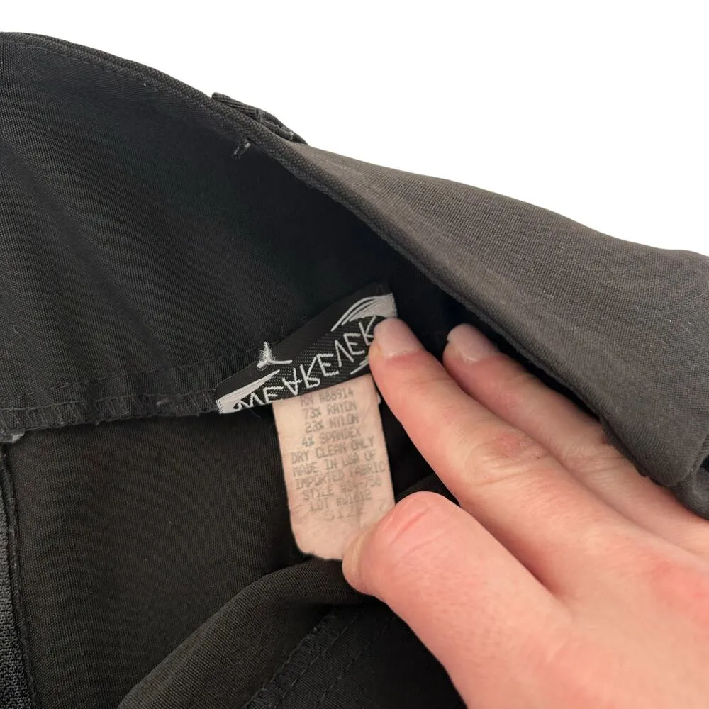 Vintage Wearever Black Mini Skirt Sz 7 Made in USA - Image 3