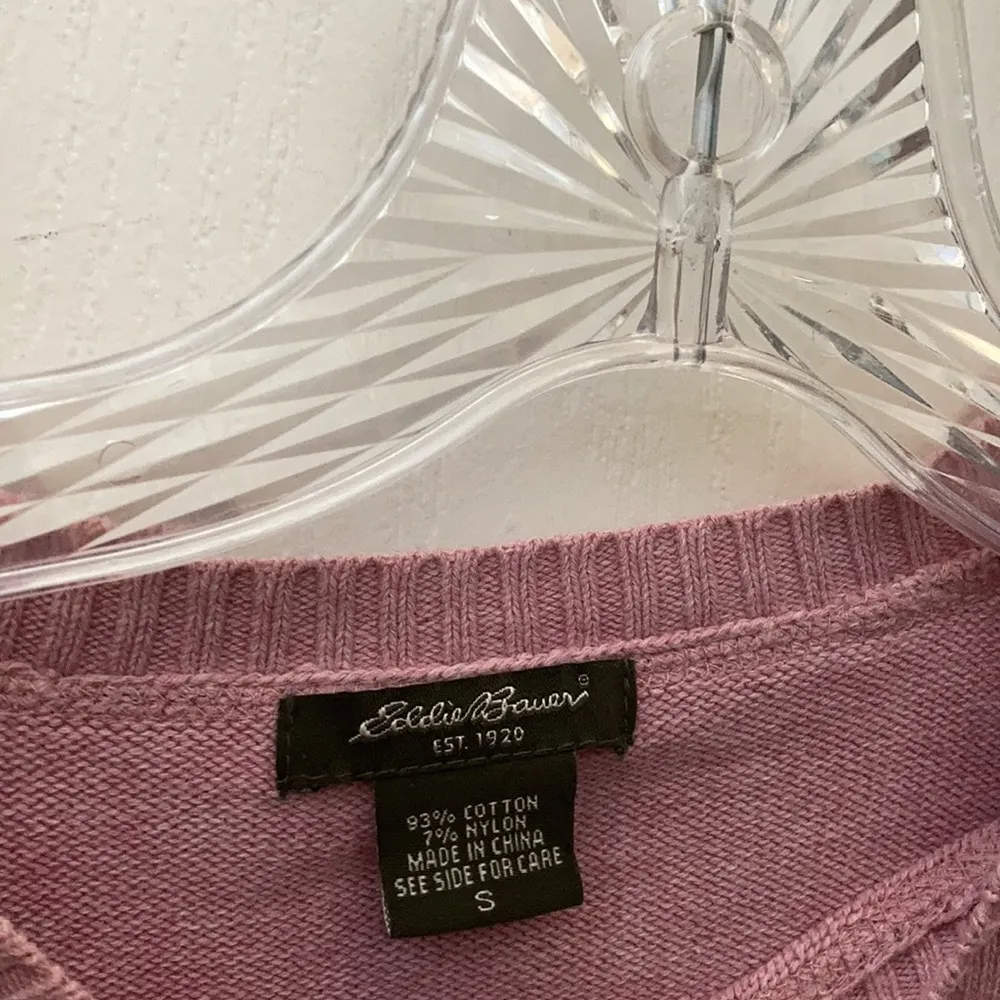 FINAL MARKDOWN Eddie Bauer cotton blend sweater small - Image 3