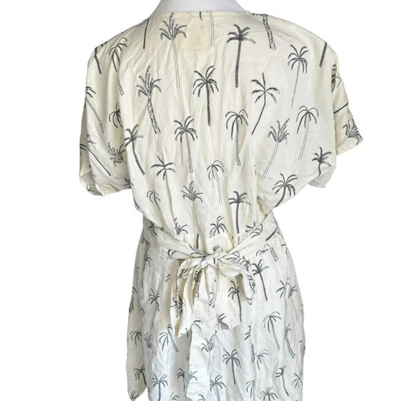 MARINE LAYER - Camila Print Mini Palm Dress Sz M - Image 5