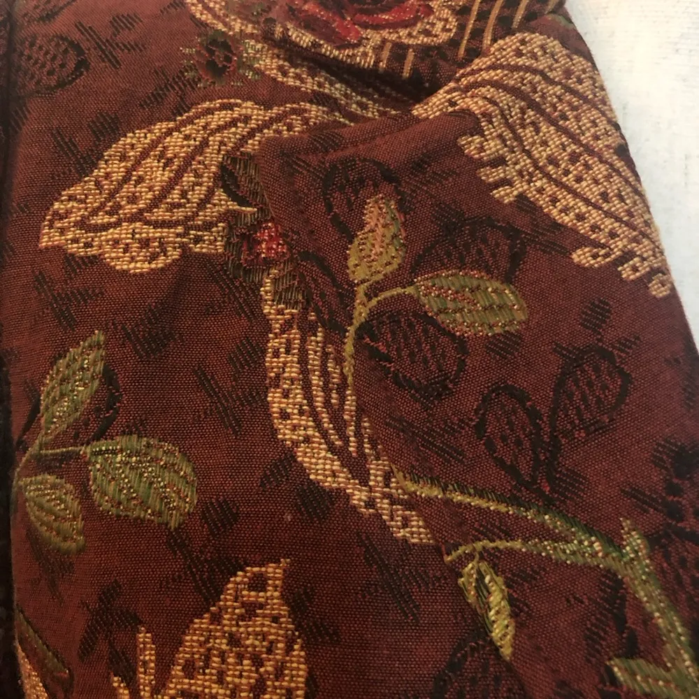 CAbI Vintage 749 Guinevere Jacobean Tapestry Long Coat Size 8 - Image 6