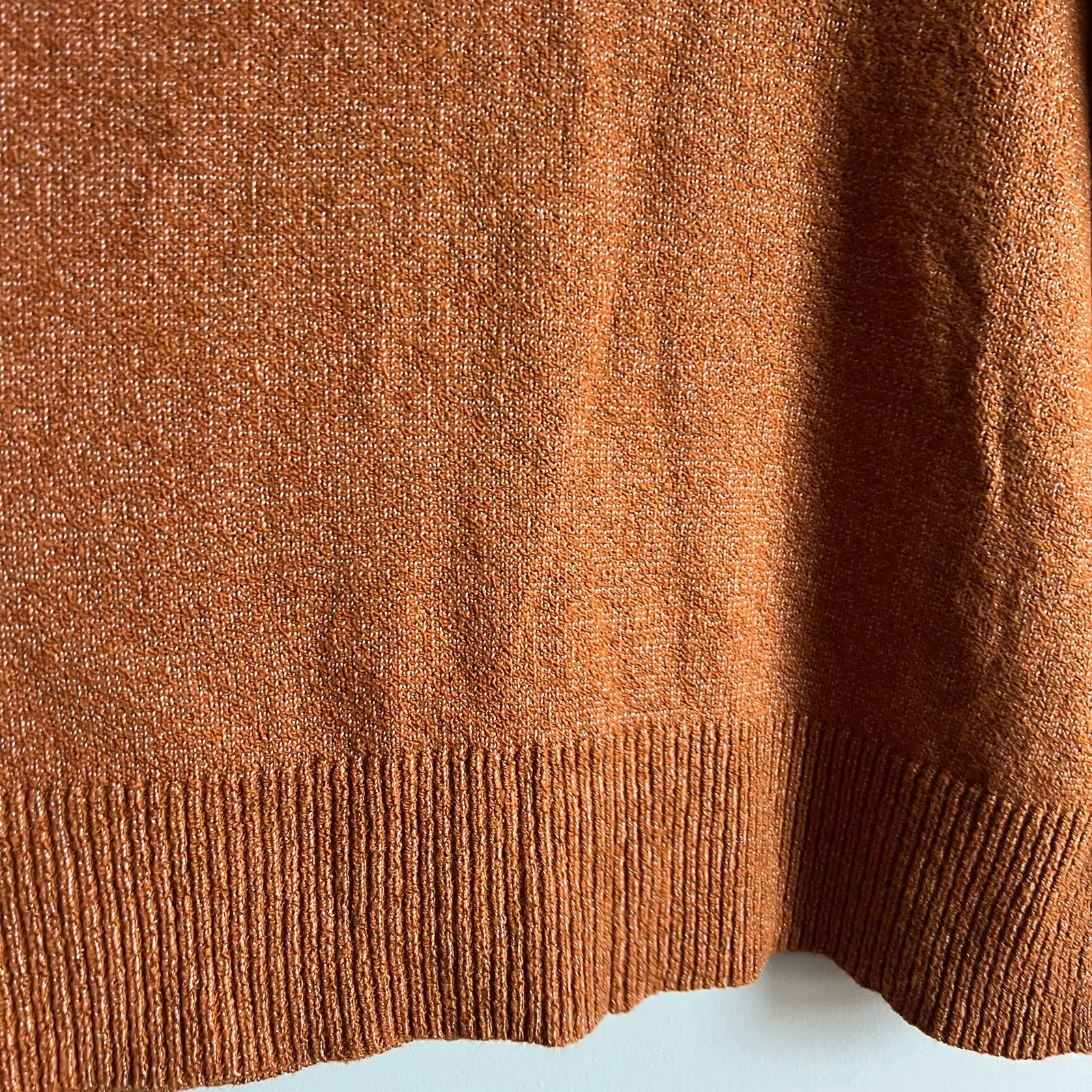 Ava & Viv Women's Plus Size Bronze Collared Pullover Sweater - Size 2X - NWT - Image 4