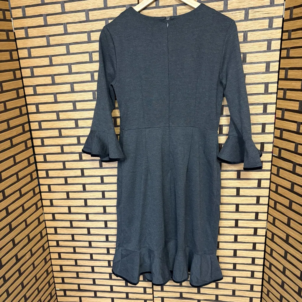 Nanette Lepore Gray Dress Size 4‎ - Image 2