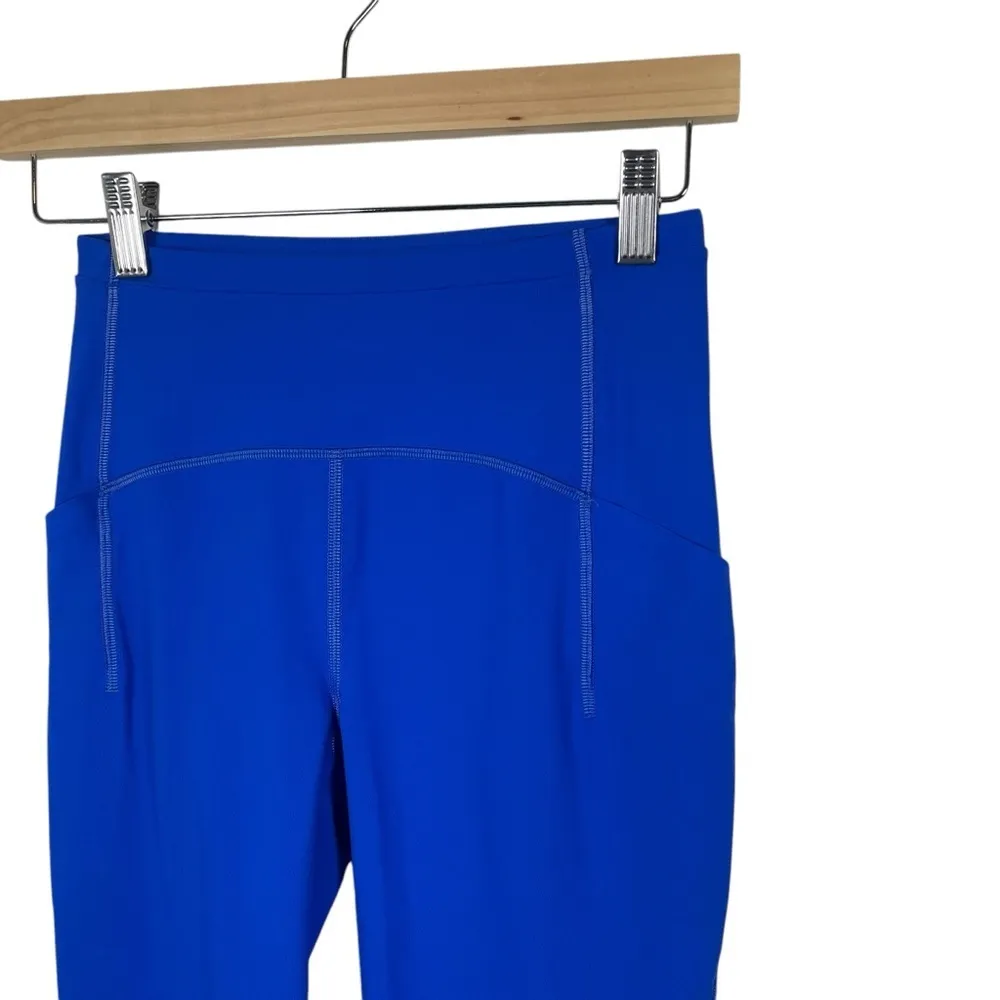 NWOT Lululemon Swift Speed High-Rise Crop 23" Blazer Blue Tone Size 4 - Image 9