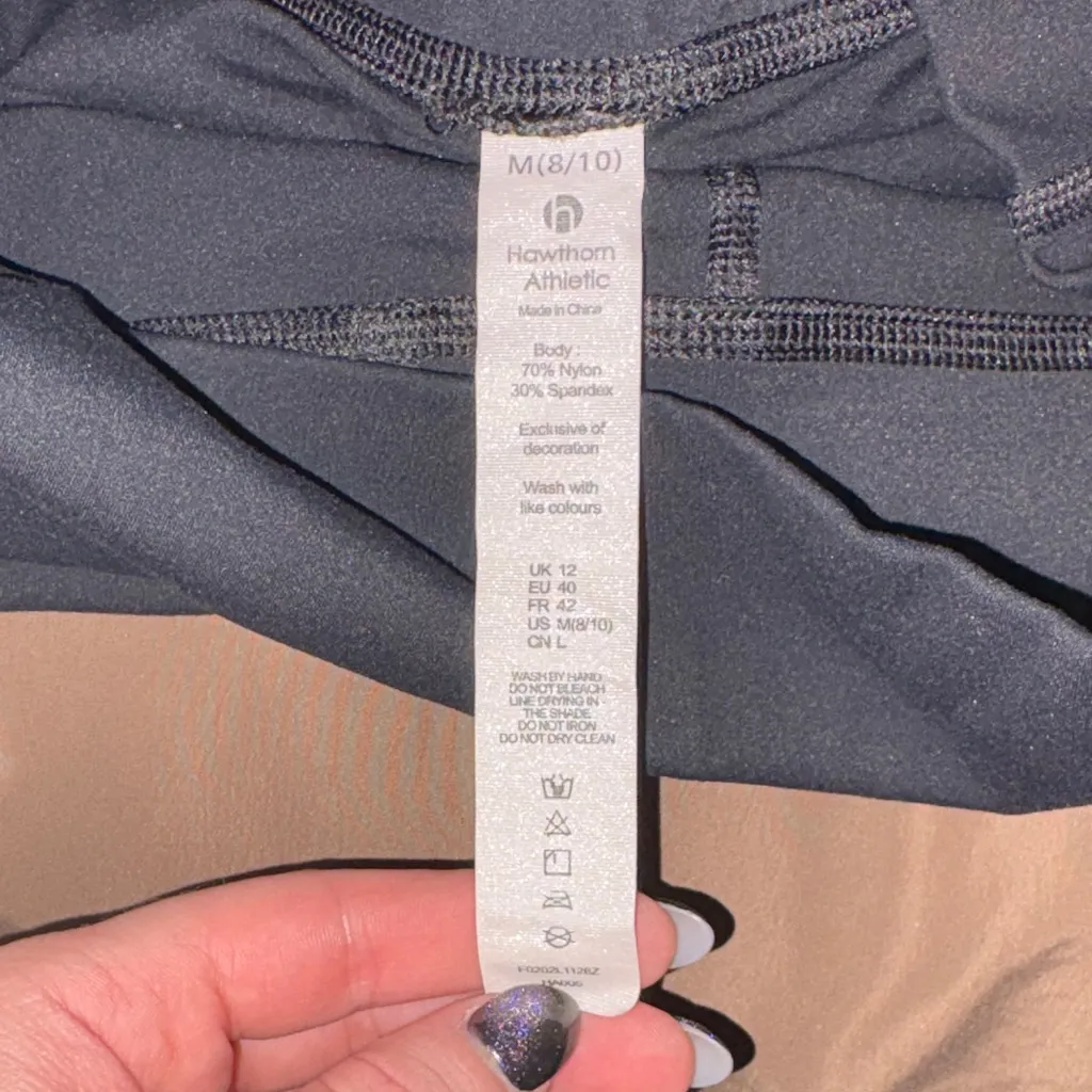 Hawthorn Athletic Leggings Black Size M - Image 5