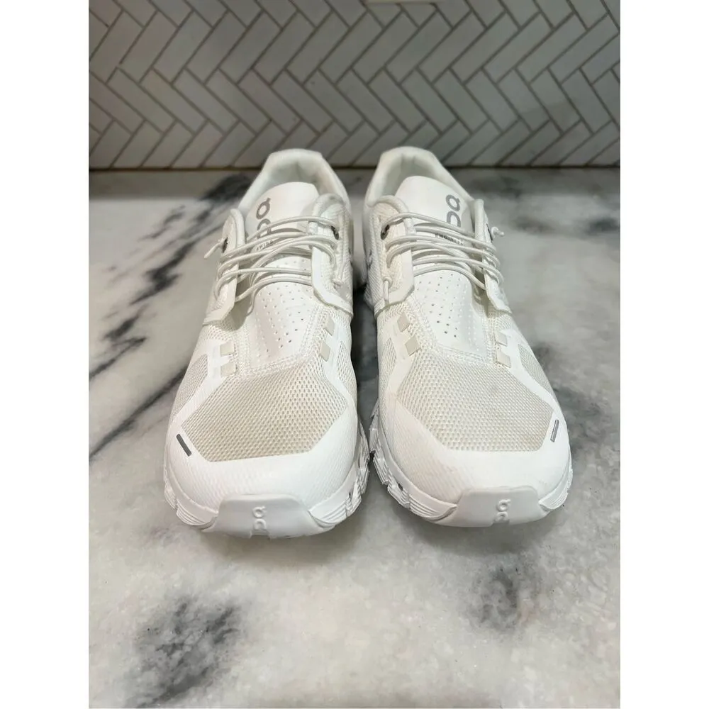 On Cloud Running Shoes Women’s Size 11 White Swiss Engineering CloudTec EU43 - Image 11