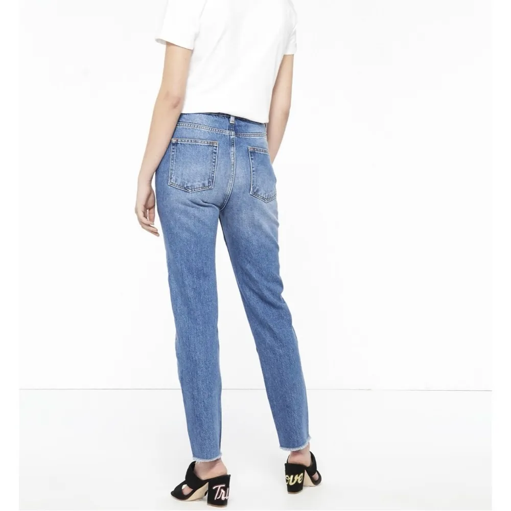 Sandro Women’s Jeans With Star Patch On The Knees Size 34 - Image 3