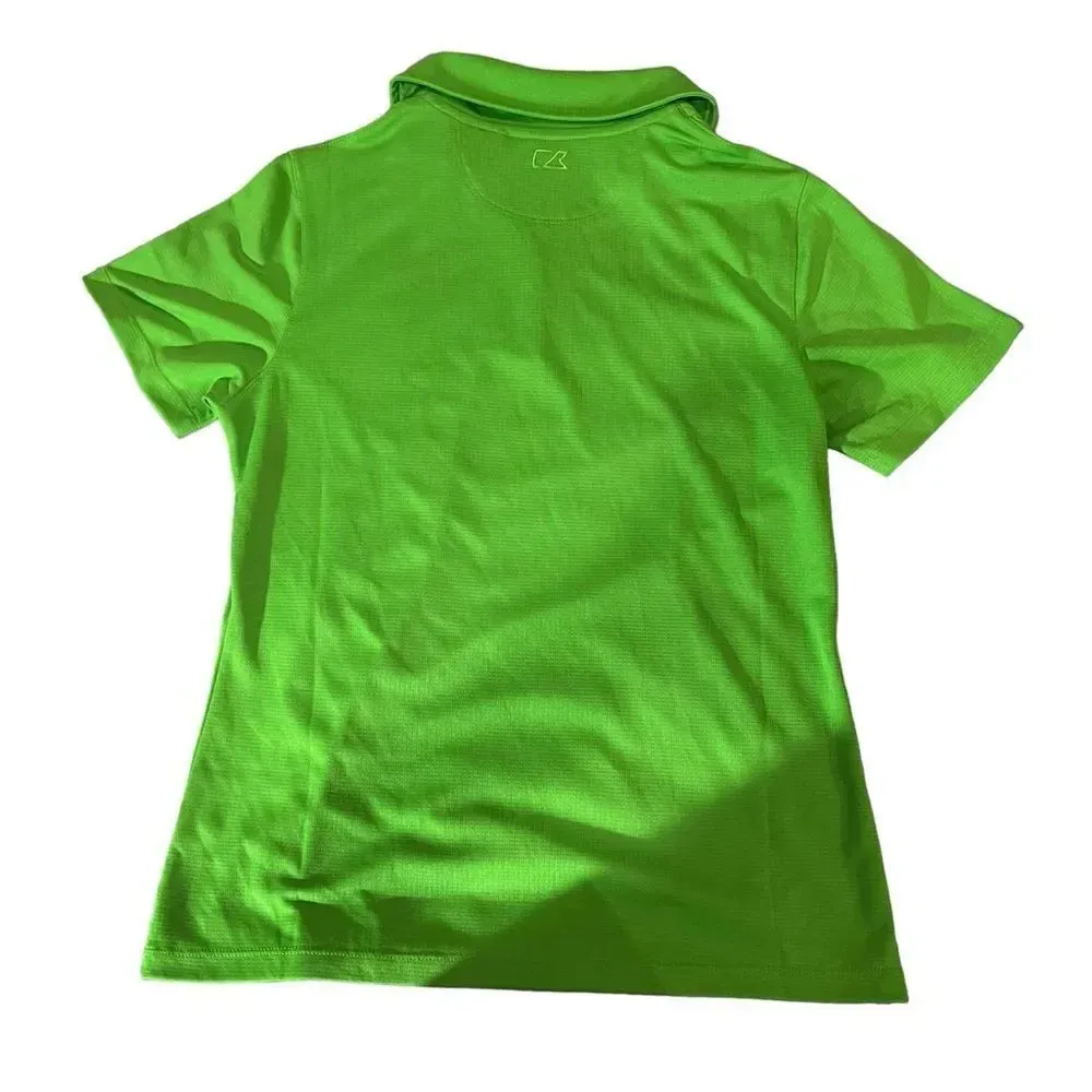 Cutter & Buck Advantage Tri-Blend Pique Womens Polo‎ Dize Medium - Image 4