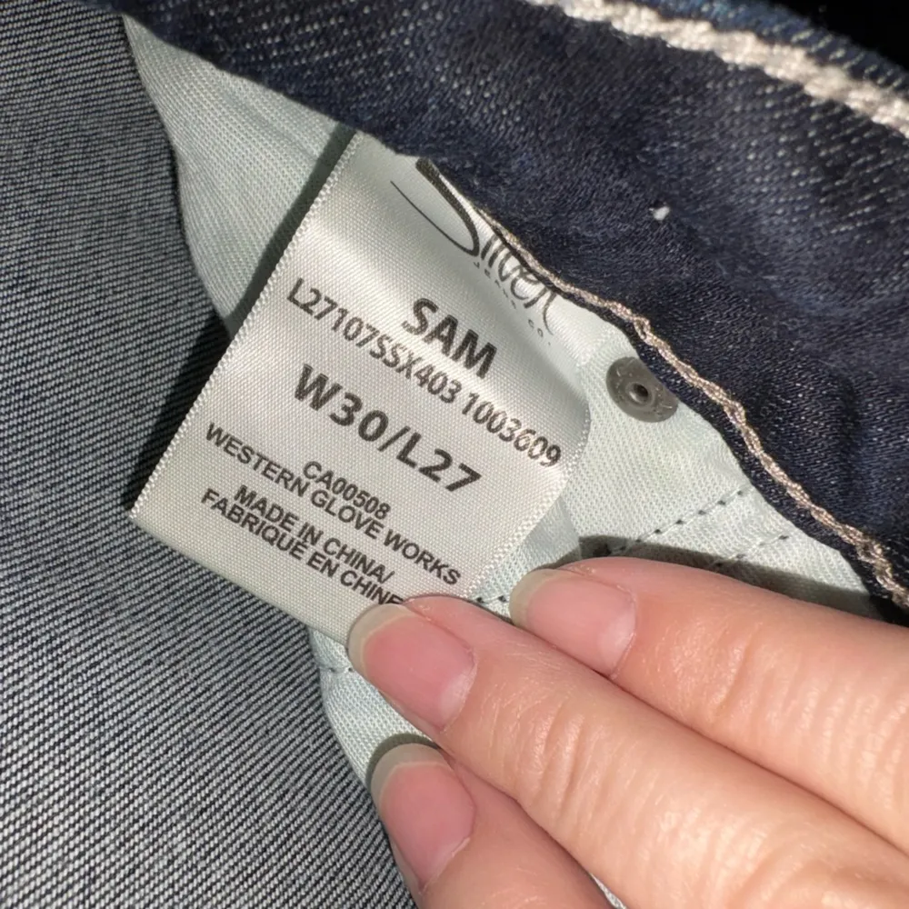 Silver Jeans Blue Straight Leg Denim W30/L27 - Image 3