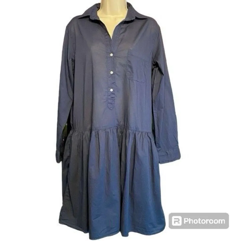 ✨Frank & Eileen Grayson Changemaker Midi Navy Sz XS Dress✨ - Image 4