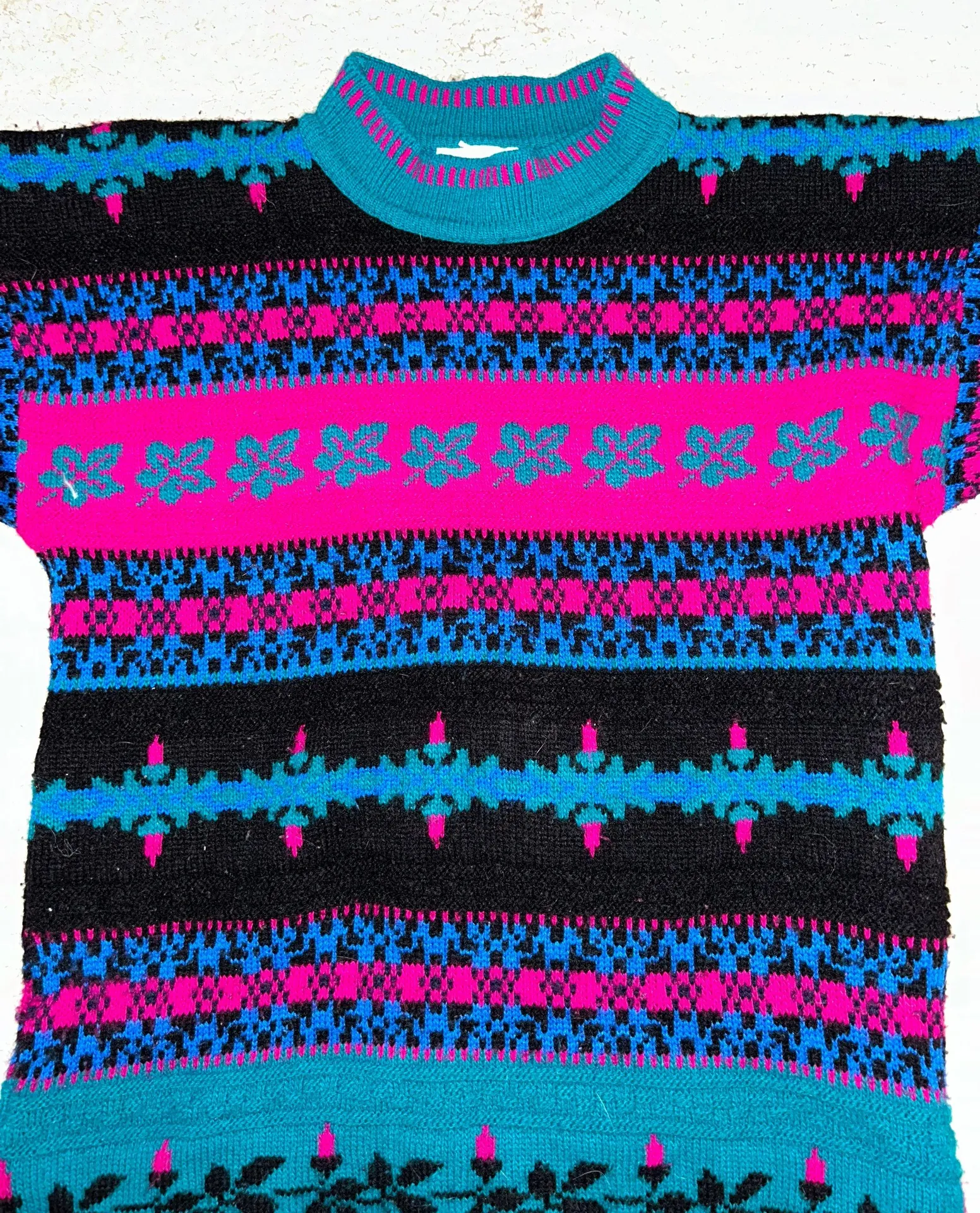 Thrifted Oversized Grandpa Sweater Multiple Size M - Image 2