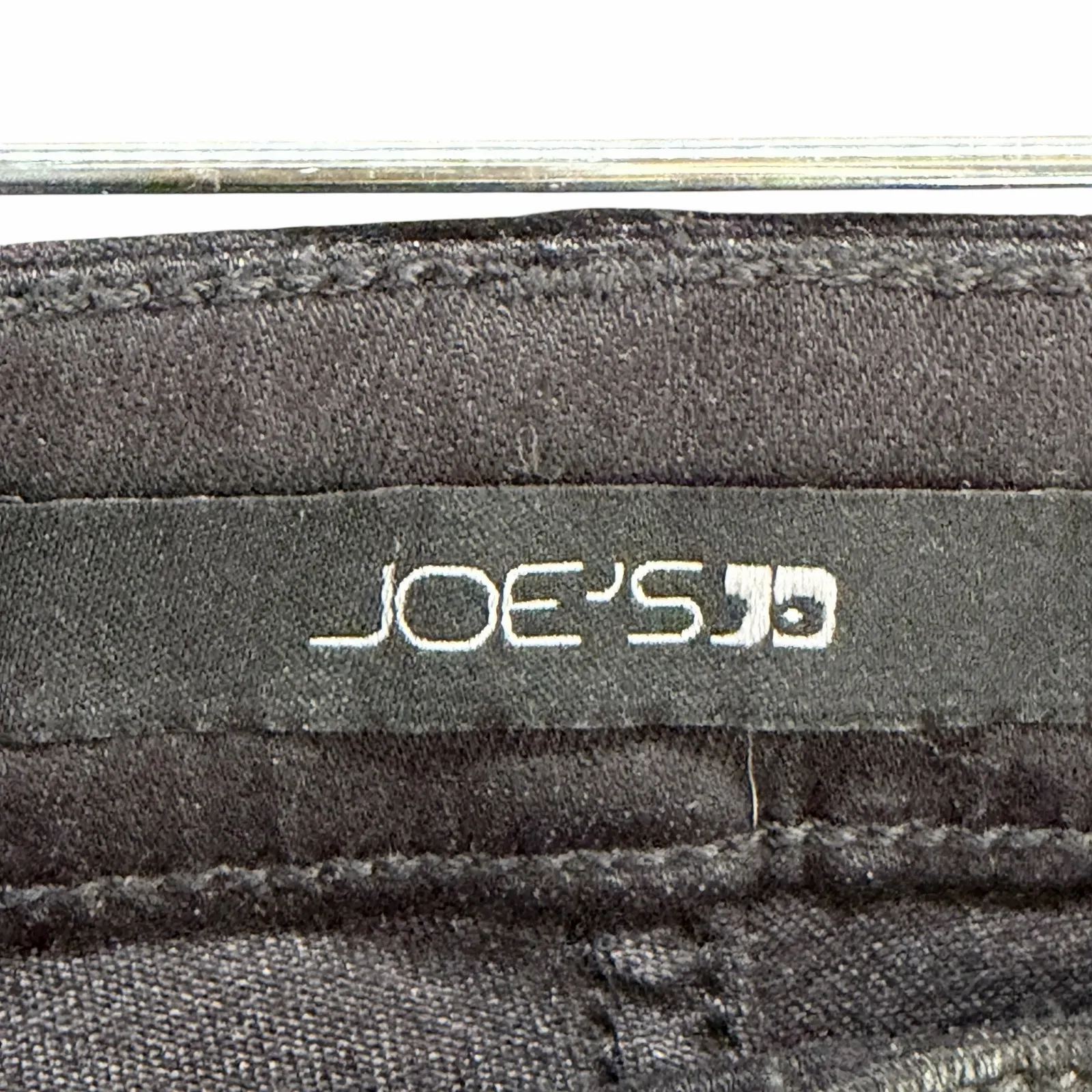 Joes Jeans The Callie Womens 28 Black Coated High Rise Cropped Boot Raw Hem Chic - Image 12