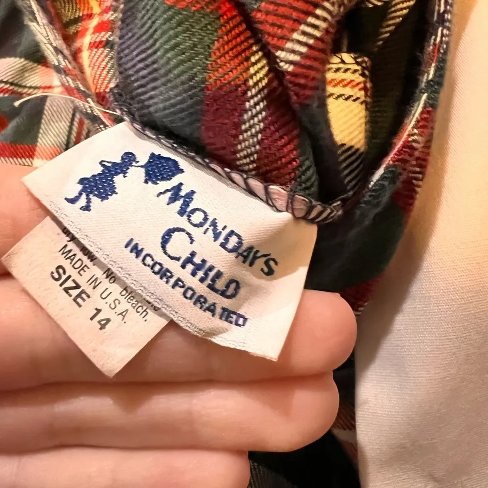 VENDOR ITEM : WILL NOT TAKE LESS Vintage Monday’s Child Dress Green Size 14 - Image 3