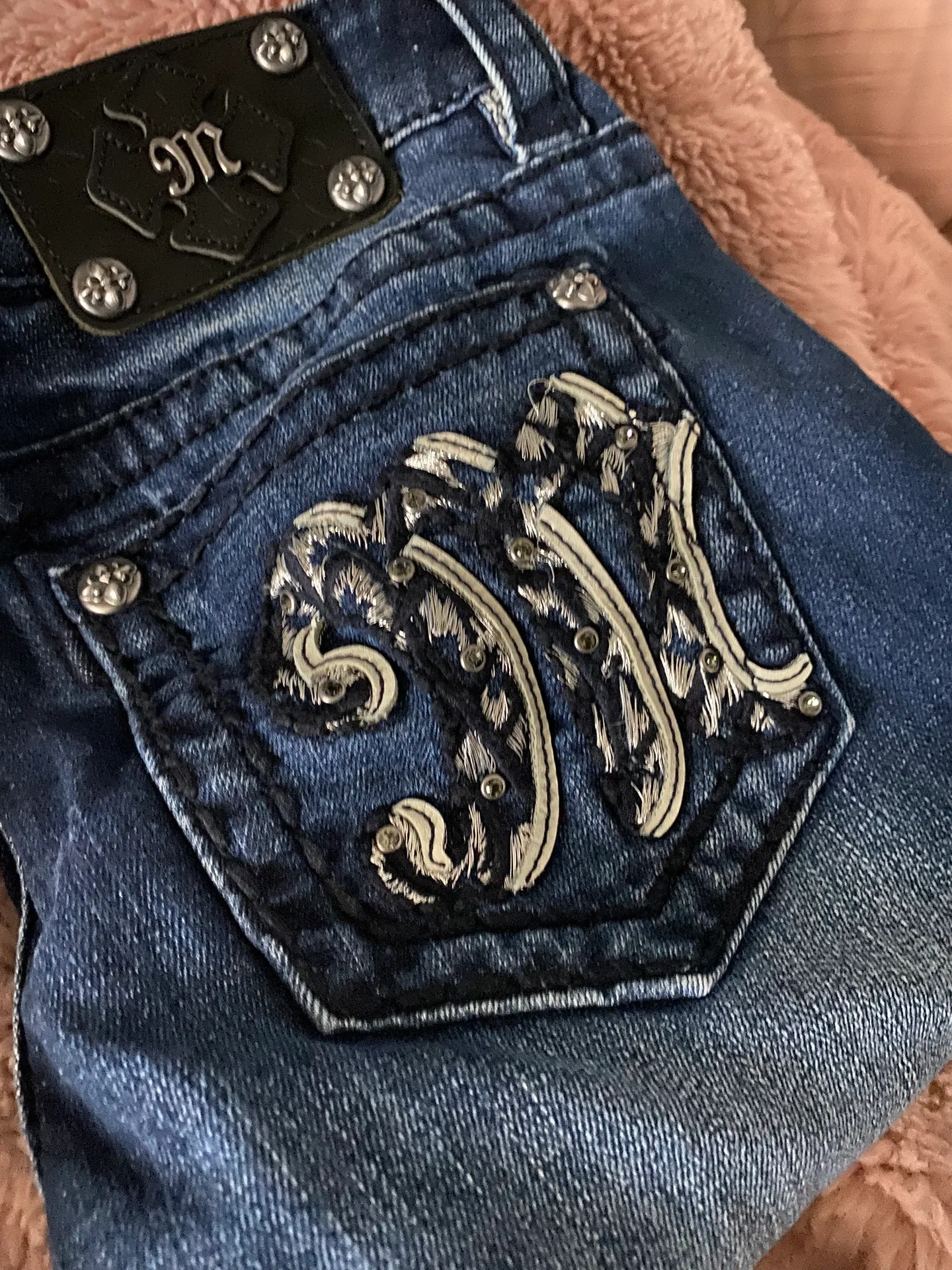 Miss Me Dark Jeans - Image 2