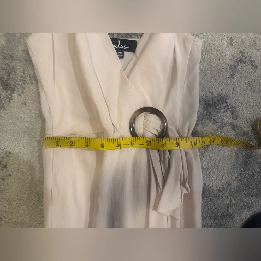 Women’s Cream LuLus Wide Leg Romper - Image 8