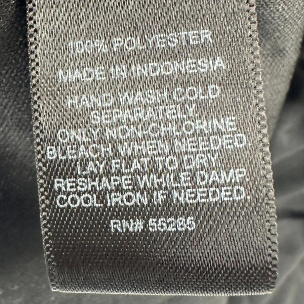 EXPRESS | M | Black Gray Animal Print Halter Tie Neck Keyhole Back Cami Tank Top - Image 6