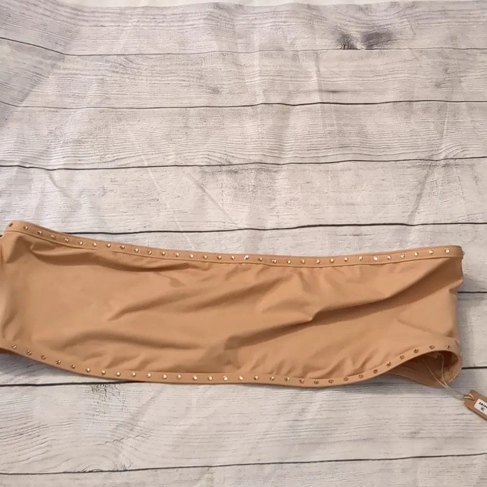 Skims swim rhinestone bandeau bikini top size 4x - Image 3