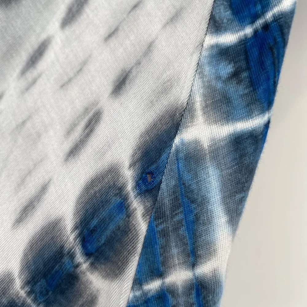 Heart Soul Shibori Print Front & Back Keyhole Tunic Top Dress, Size Small - Image 8