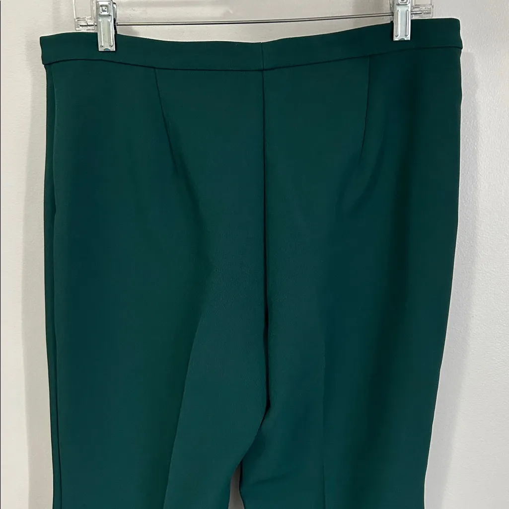 Ann Taylor Green Seam Front Flare Trousers - Image 7