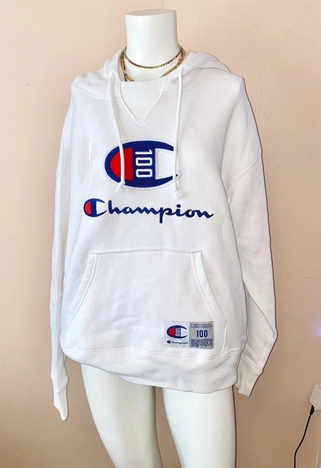White Century Hoodie - Image 2