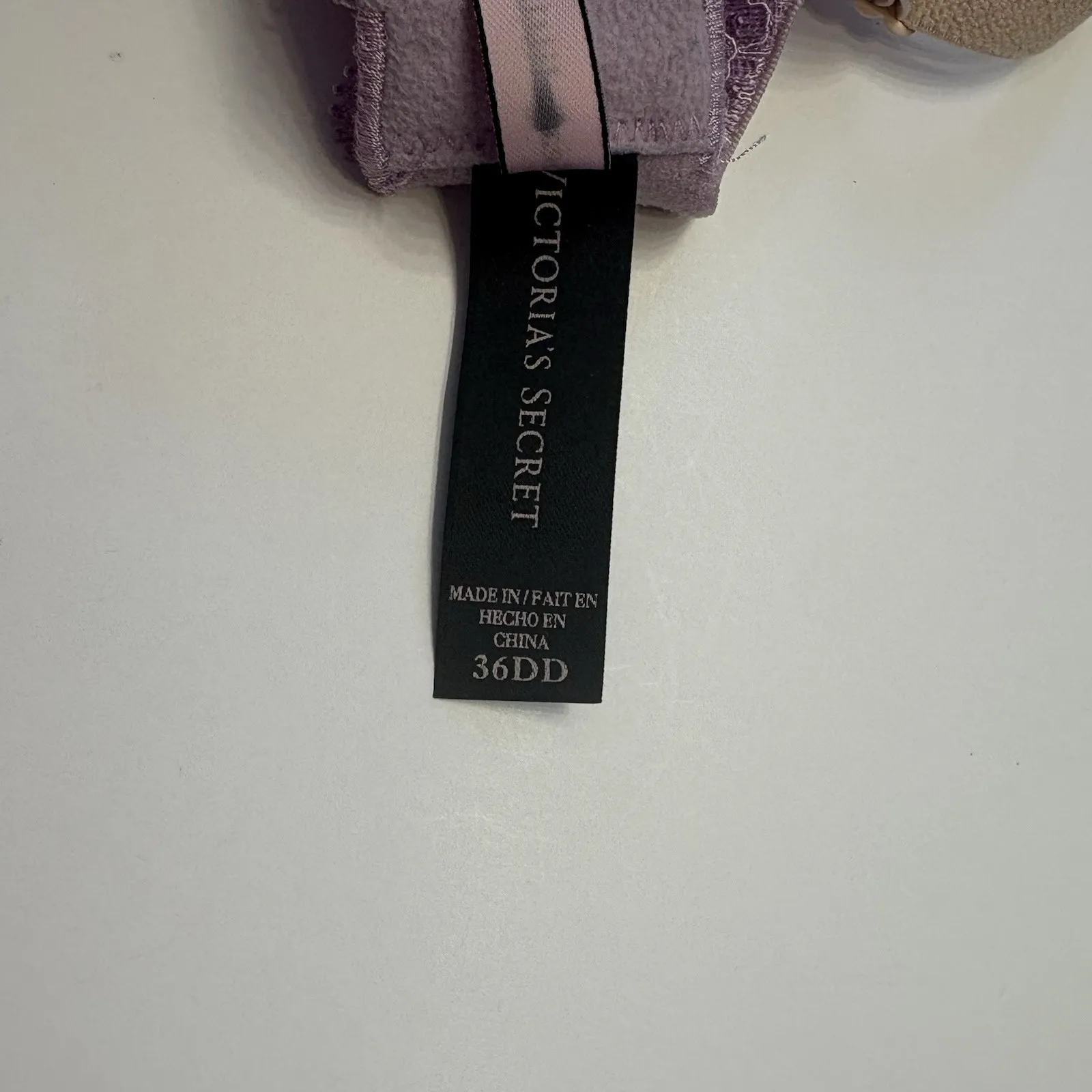 Victoria's Secret‎ Sexy Little Things Bra Purple Lace Rhinestone Bling Size 36DD - Image 6