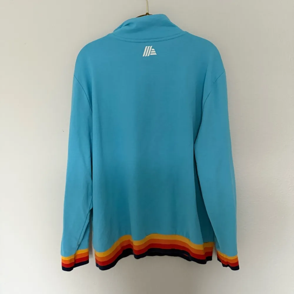 ALDI Blue pop over top Quarter Button Size L - Image 4