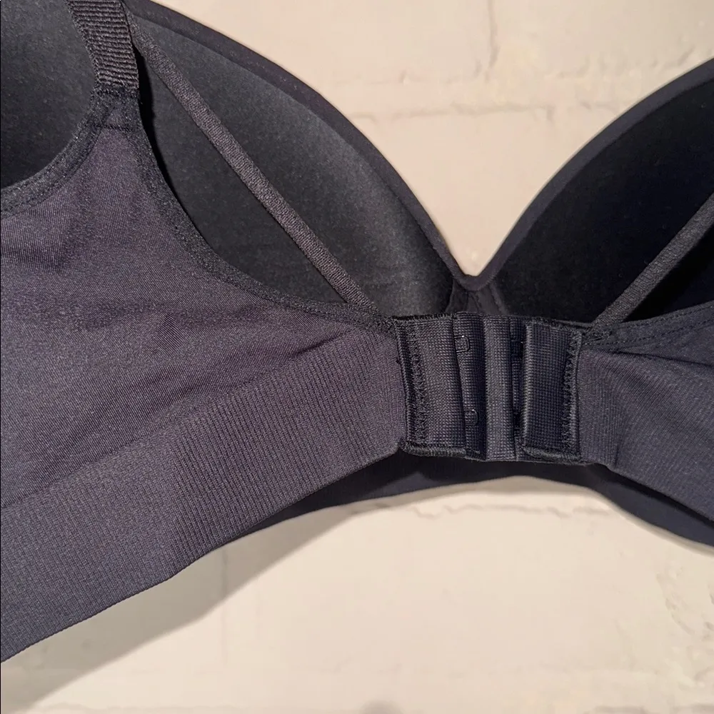 Maidenform black bra large DD seamless foam bralette NEW soft no underwire - Image 5