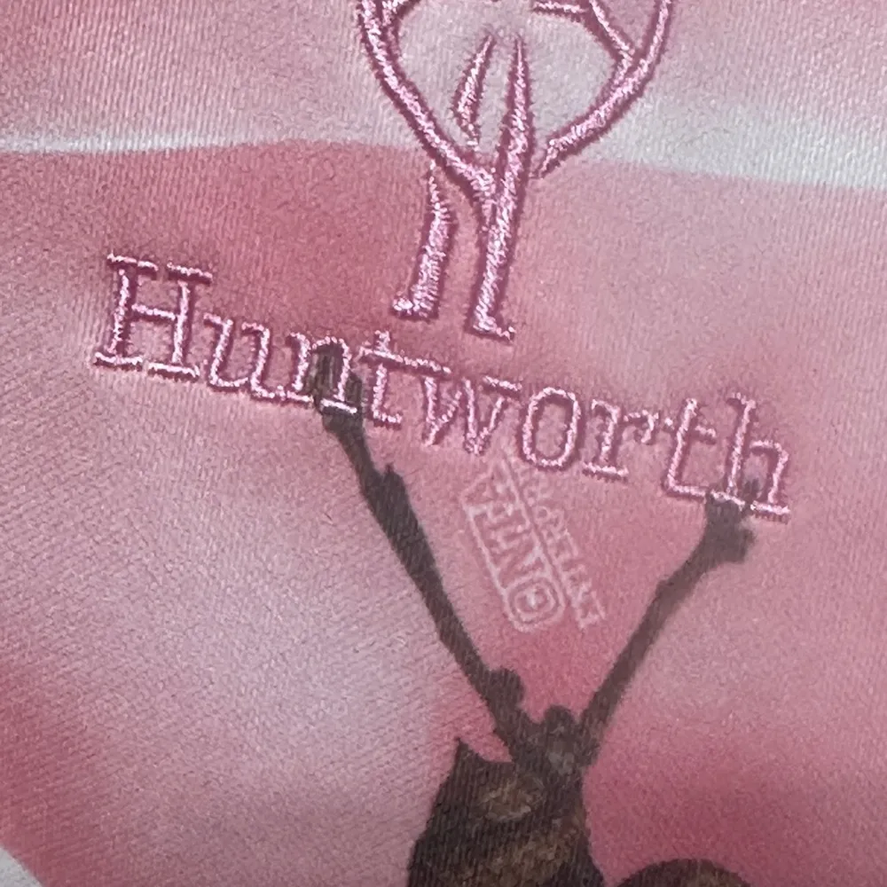 Huntworth Medium Pink Camouflage Hoodie - Image 6