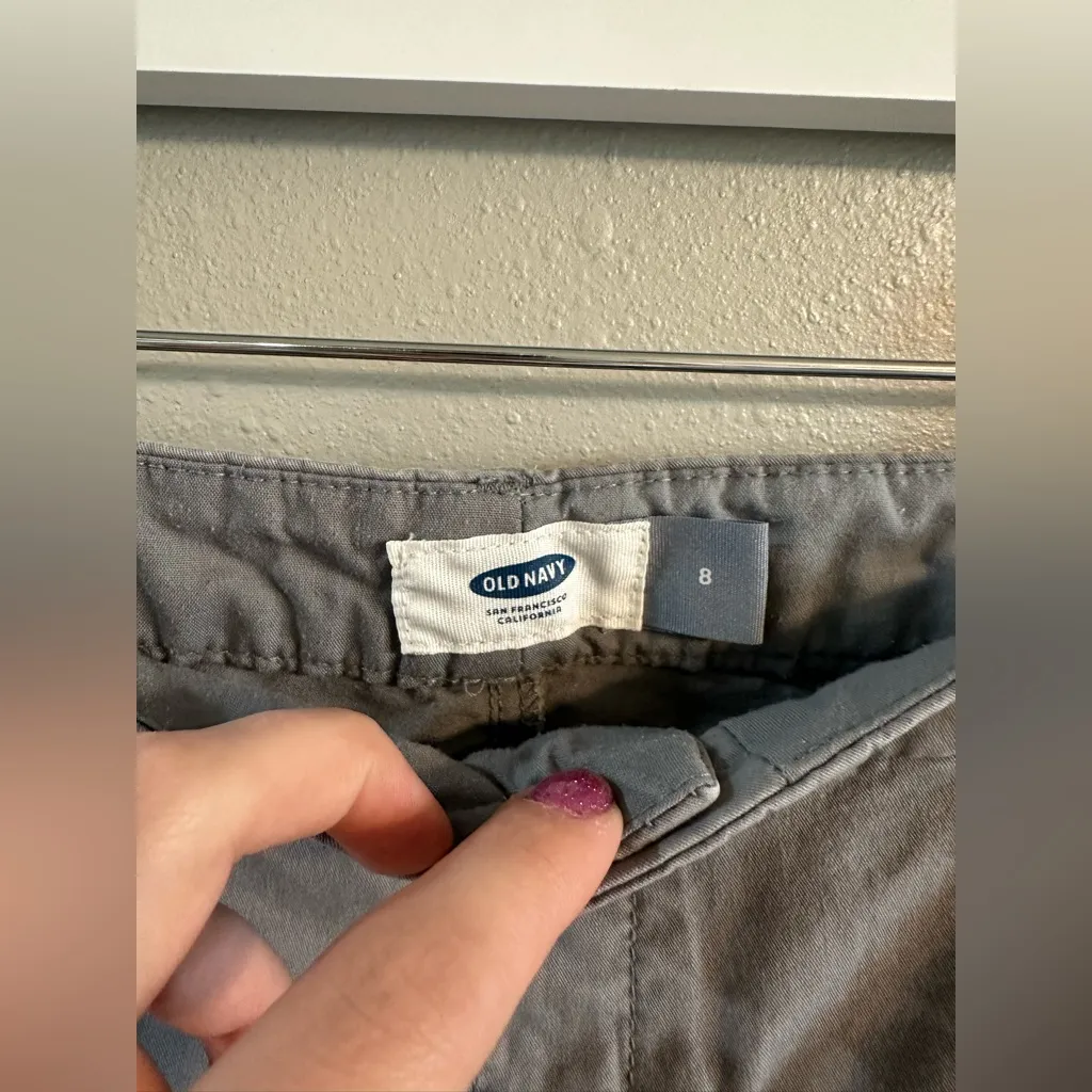 2/$10 Old Navy Everyday Shorts Color Gray - Image 3