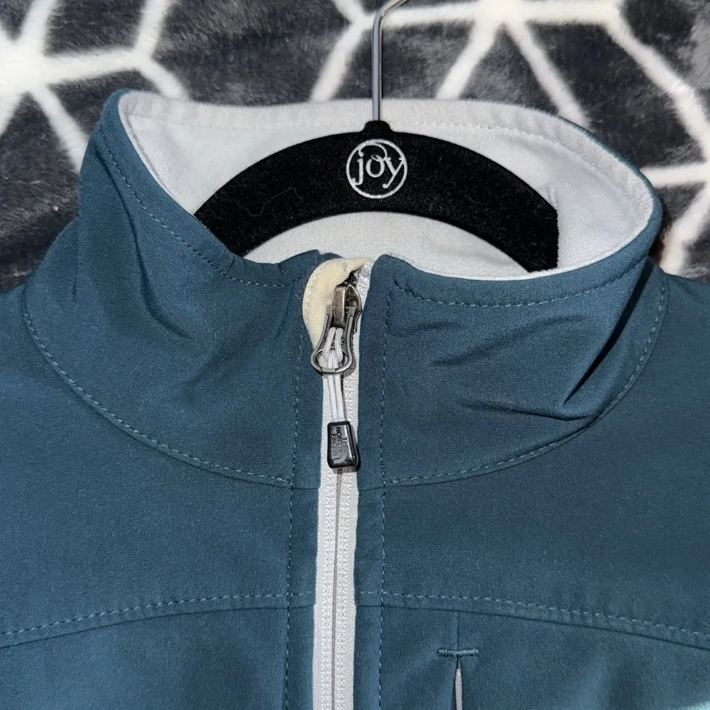 The North Face Dark Teal Softshell Jacket Women's Apex Bionic 3 Jacket small S - Image 6
