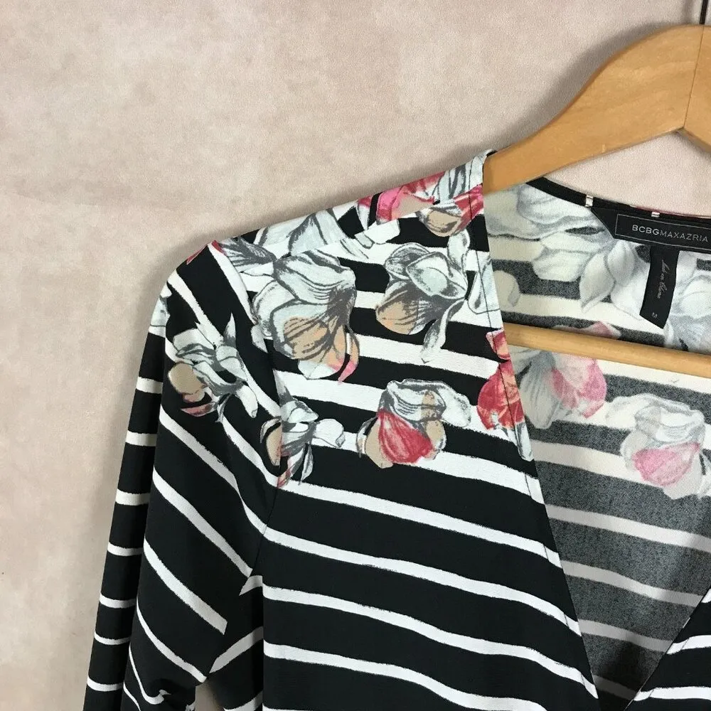 BCBGMAXAZRIA True Wrap Dress MEDIUM - Image 8