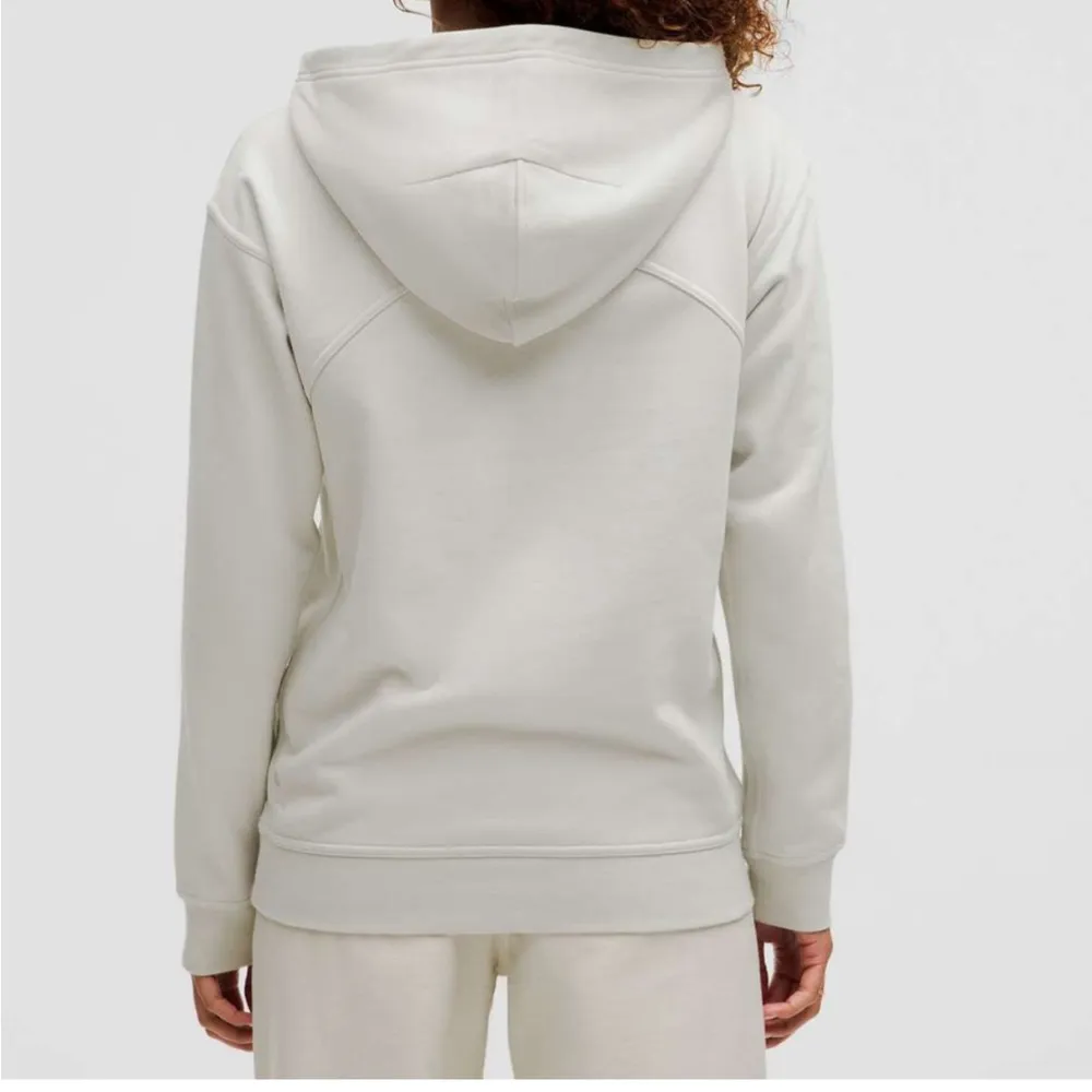 Lululemon All Yours Hoodie *French Terry size 4 in vapor grey - Image 2