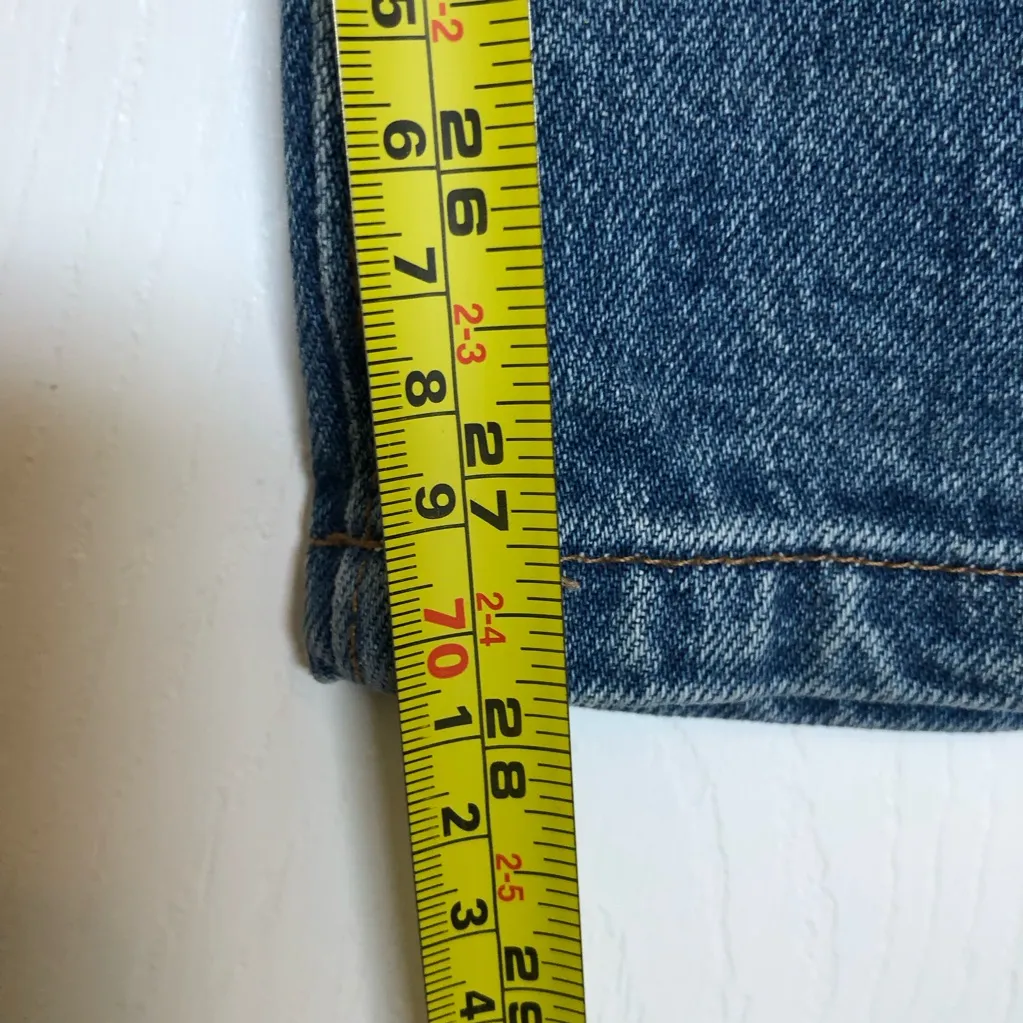 Revice Star Patch Light Wash Faded Denim Jeans Size 28 - Image 11