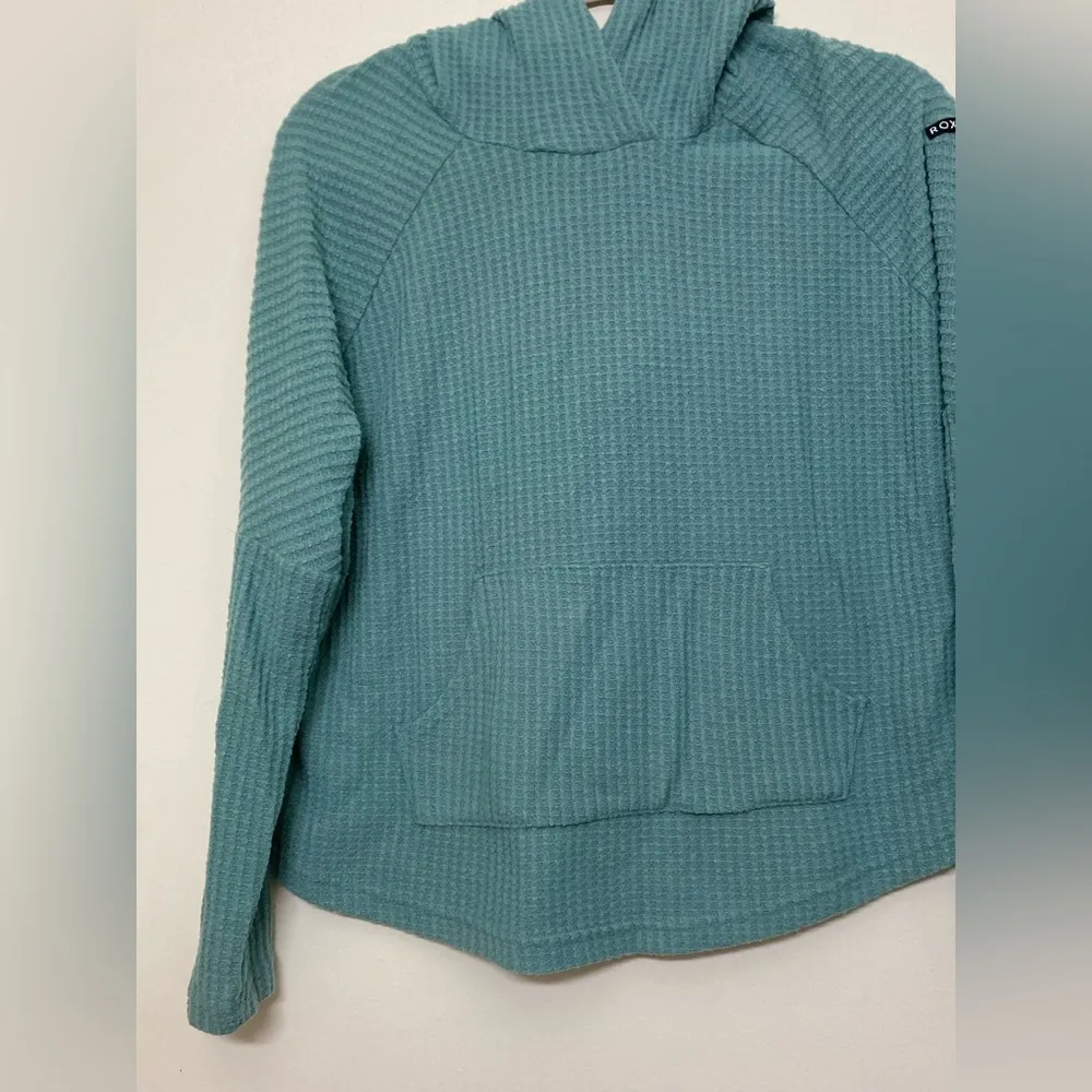 Roxy Sage Waffle Knit Hooded Pullover Sweater! - Image 6