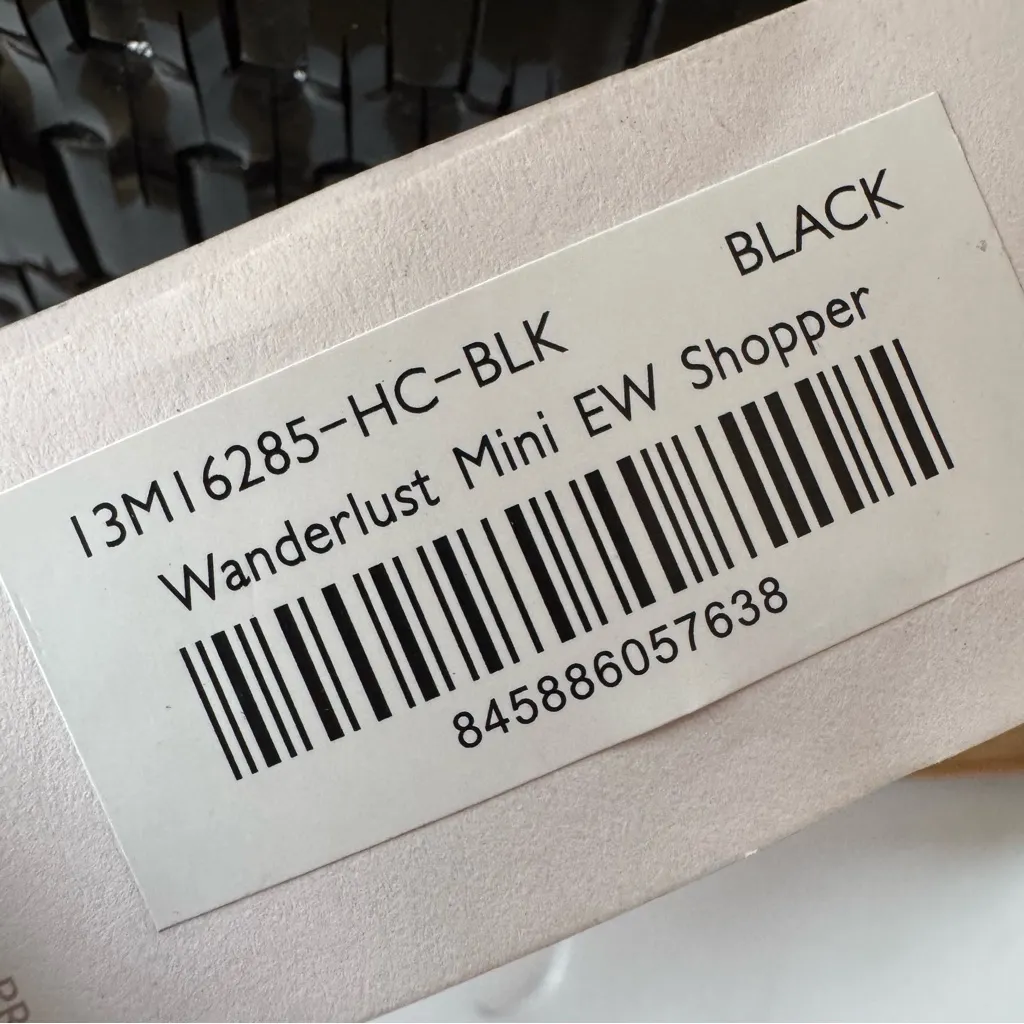 Botkier NWT  Wanderlust Mini EW Shopper Bag Black - Image 9