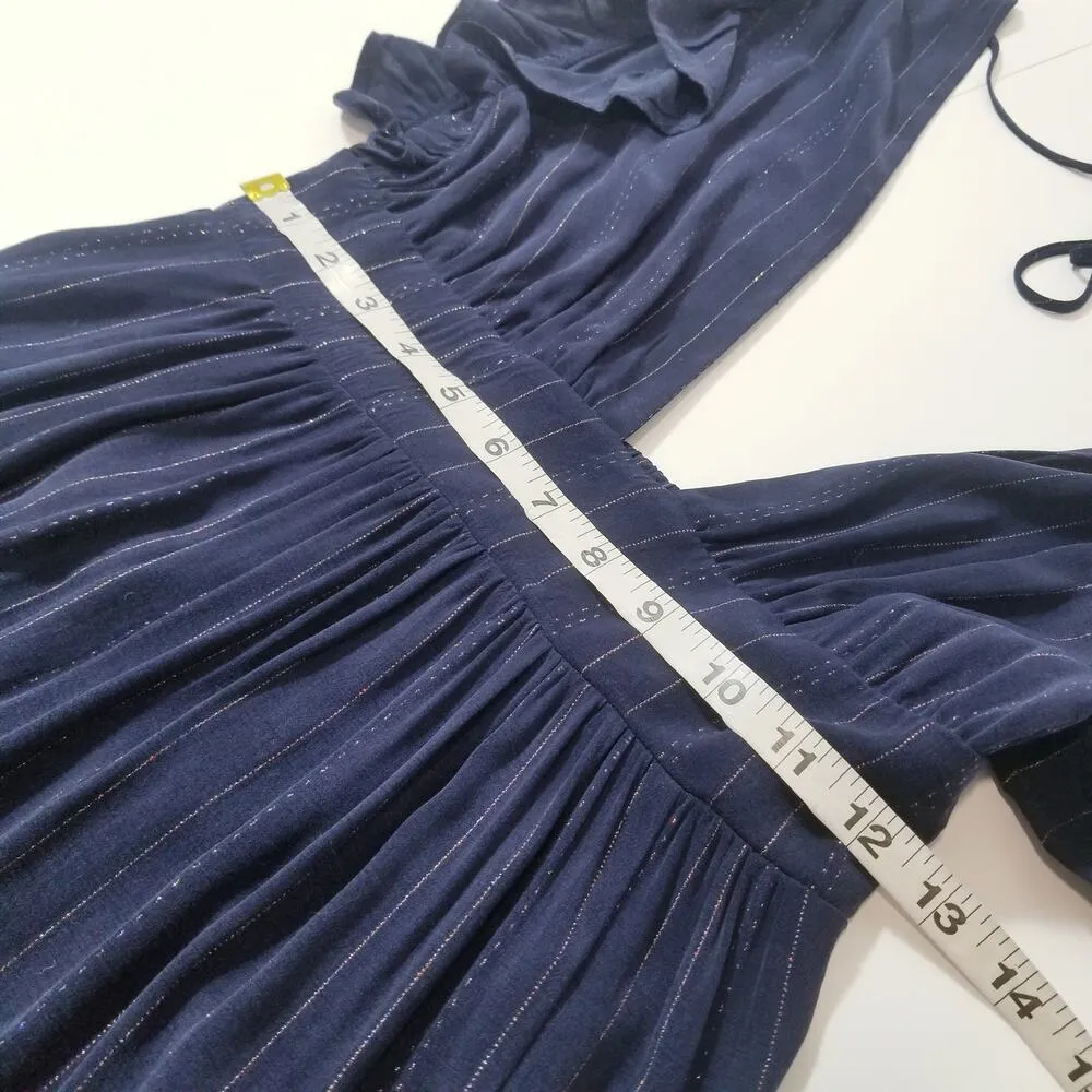 Stillwater Women size Medium The Jessie Midi Dainty Stripe Dress - Image 6