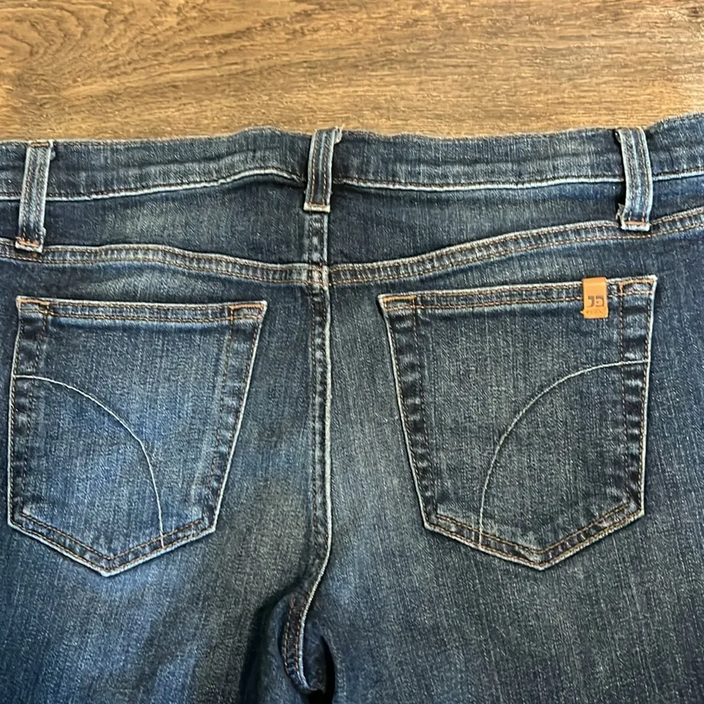 Joe’s Women’s Long Classic Blue Denim Jean Shorts 28 - Image 3