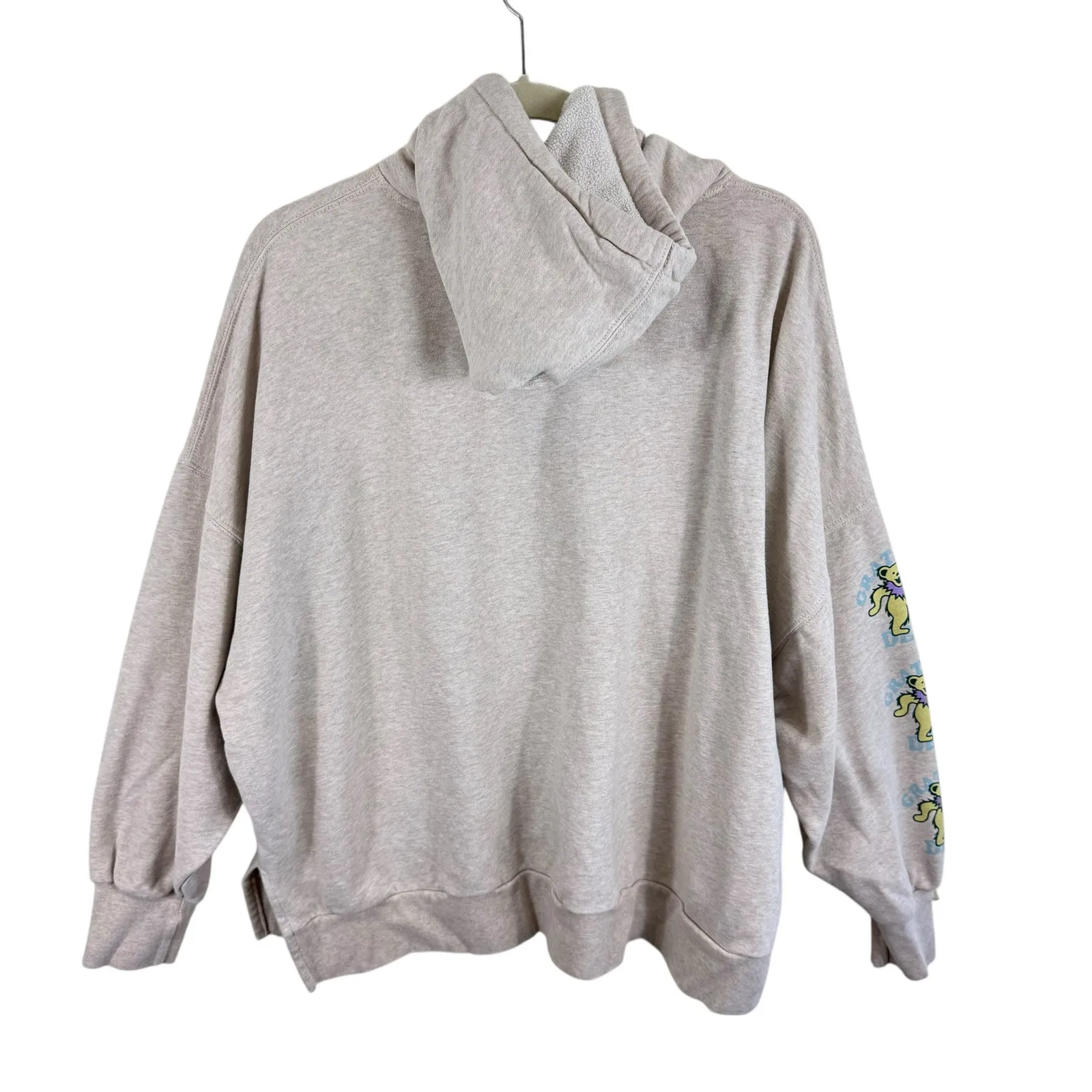 Seriously Huggable By American Eagle Cream Grateful Dead Oversized Sweatshirt M - Image 2