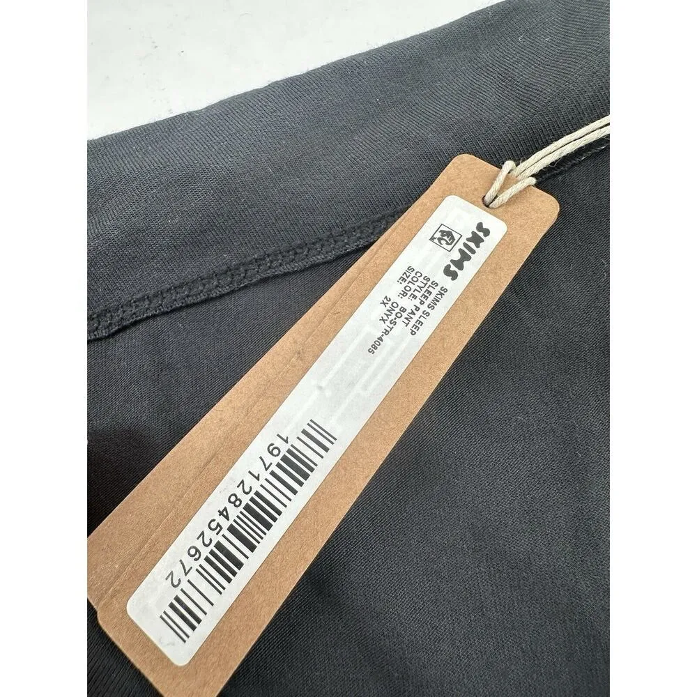 Skims Sleep Pant Plus Size 2X Black Onyx Sold Out NWT Loungewear Comfort Soft​ - Image 5