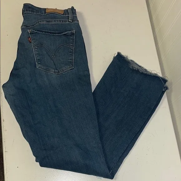 Levi's 515 boot cut medium washed Blue Jeans - Image 2