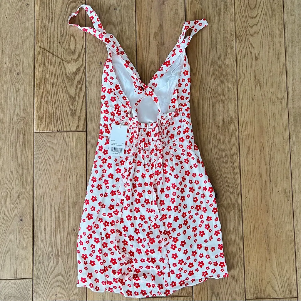 Kookai Scarlett Vee Mini Dress - Image 4